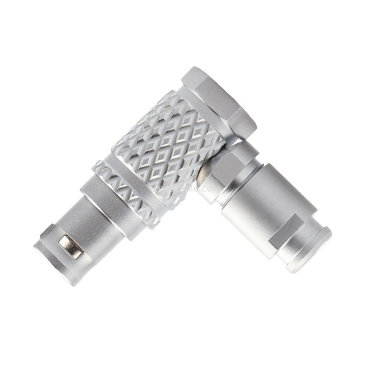 Bộ kết nối điều khiển công nghiệp Dòng B T3 5Pin 90° góc phải Bộ kết nối tròn