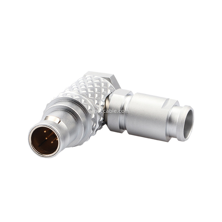 Bộ kết nối điều khiển công nghiệp Dòng B T3 5Pin 90° góc phải Bộ kết nối tròn