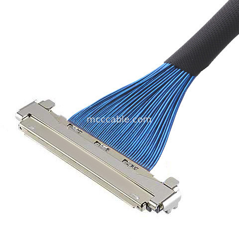 Micro Coax Cable 60P 20878-060t-01 Phần cắm máy chứa Shell Housing Lock Cover