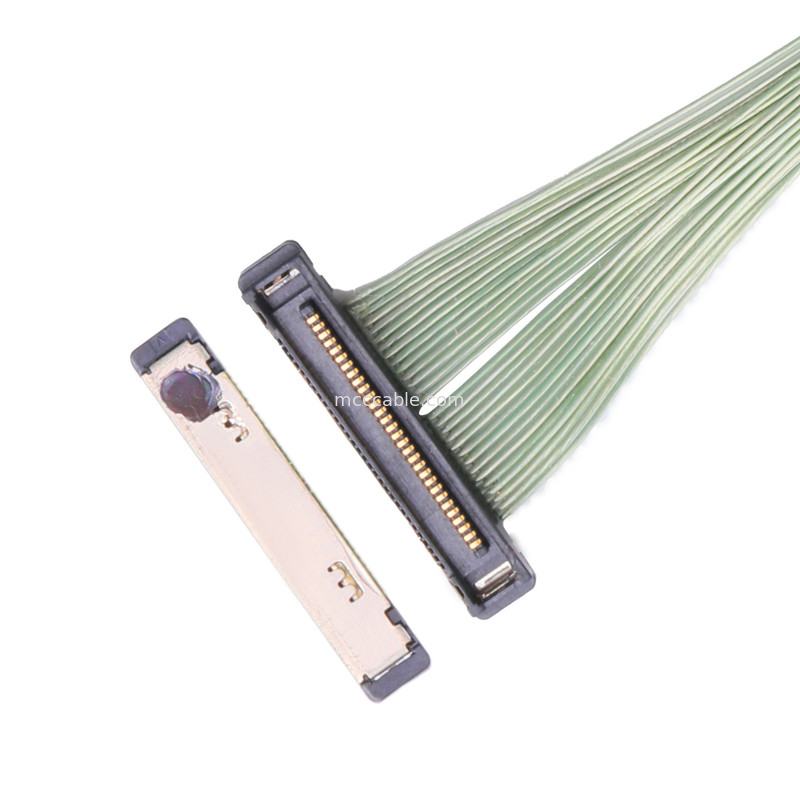 Cáp đồng trục 35p 20380-035T-06 đầu nối LVDS 0,4mm góc vuông