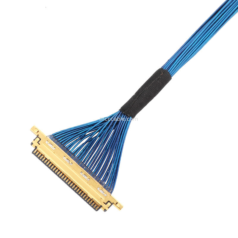 Micro Coaxial 20453-230T-03 đến 20453-230T-03 Lvds Edp Cable Assembly 0.5mm Pitch