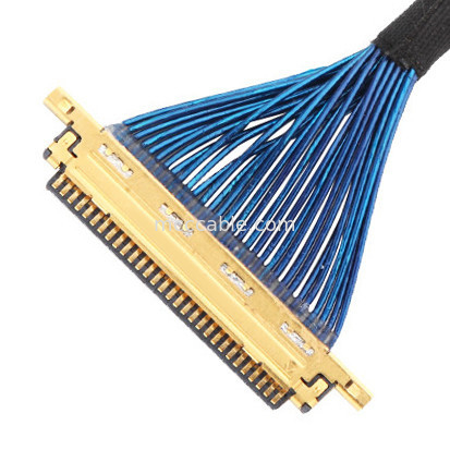 Micro Coaxial 20453-230T-03 đến 20453-230T-03 Lvds Edp Cable Assembly 0.5mm Pitch