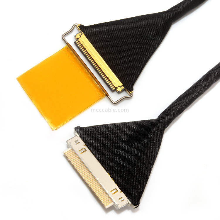 Lvds edp cáp cáp lcd Aces 50204 030 đến 20453-230t 30 pin 0.4mm LVDS cáp