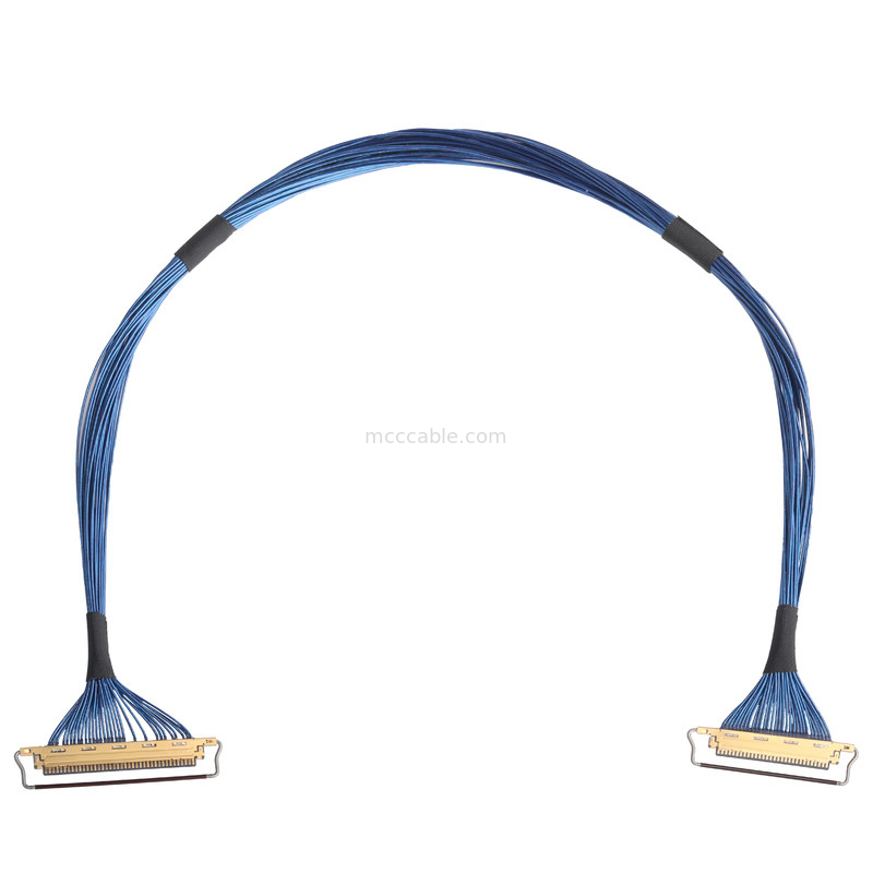 20453-240t-03 đến 20453-230t-03 30P 40P 0.5mm Pitch 36AWG Lvds Cable Assembly
