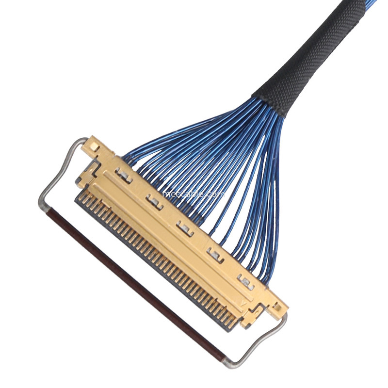 20453-240t-03 đến 20453-230t-03 30P 40P 0.5mm Pitch 36AWG Lvds Cable Assembly