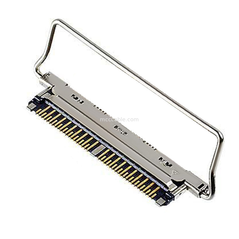 Cáp 40P Không phủ 20978-040T-01 40pin lvds kết nối 0,25 mm pitch, kiểu giao phối ngang