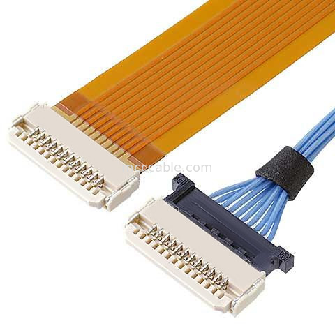 DW5 20597 20598-010T-02 010E-02 Phích cắm 10 chân Bộ phận chân cáp Micro đồng trục