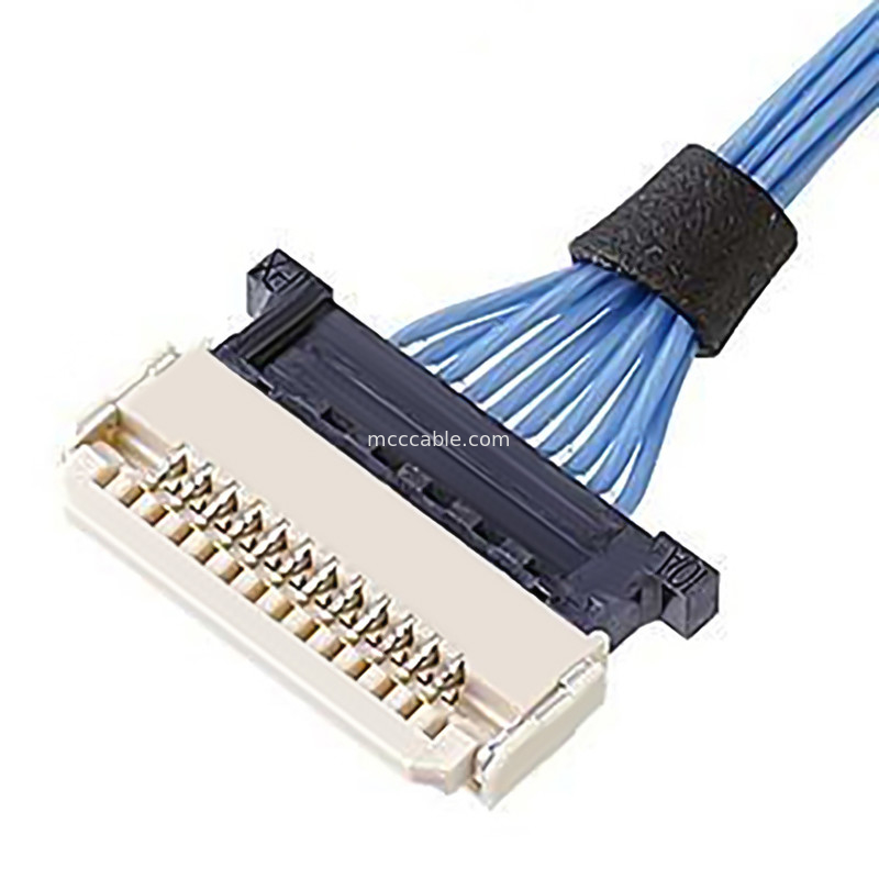 DW5 20597 20598-010T-02 010E-02 Phích cắm 10 chân Bộ phận chân cáp Micro đồng trục