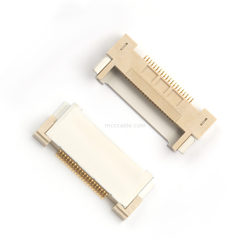 Cáp LVDS 20143-020E-20F Máy kết nối cáp trên không đồng trục Micro 0.5mm Pitch For Electronic Equipment