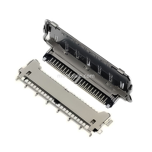 các loại đầu nối lvds Đầu nối lvds 40 chân 20977-040T 040E 01 Loại giao phối ngang Đầu nối đồng trục siêu nhỏ