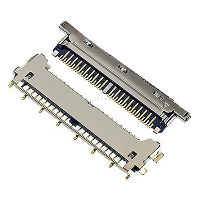 các loại đầu nối lvds Đầu nối lvds 40 chân 20977-040T 040E 01 Loại giao phối ngang Đầu nối đồng trục siêu nhỏ