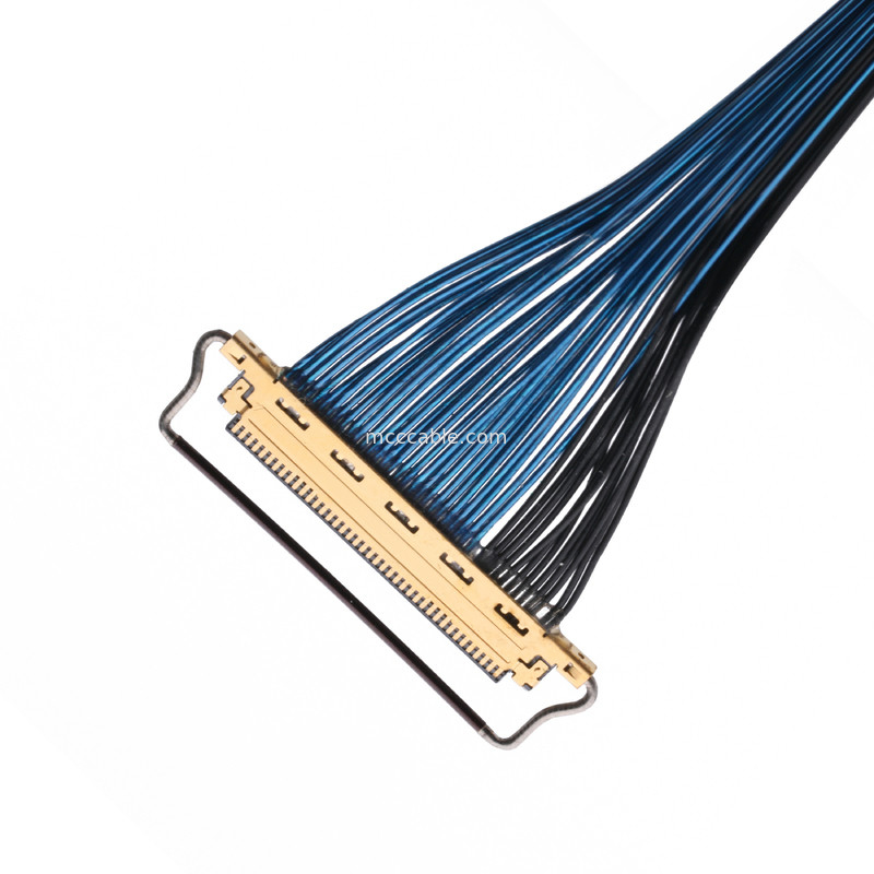 20633-250T-01S 50P 0,4mm pitch Loại giao phối theo chiều ngang Máy kết nối đồng trục nhỏ với khóa cơ học