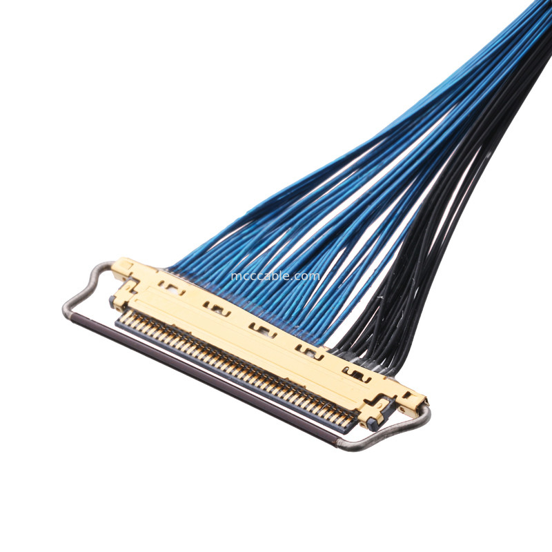 20633-250T-01S 50P 0,4mm pitch Loại giao phối theo chiều ngang Máy kết nối đồng trục nhỏ với khóa cơ học