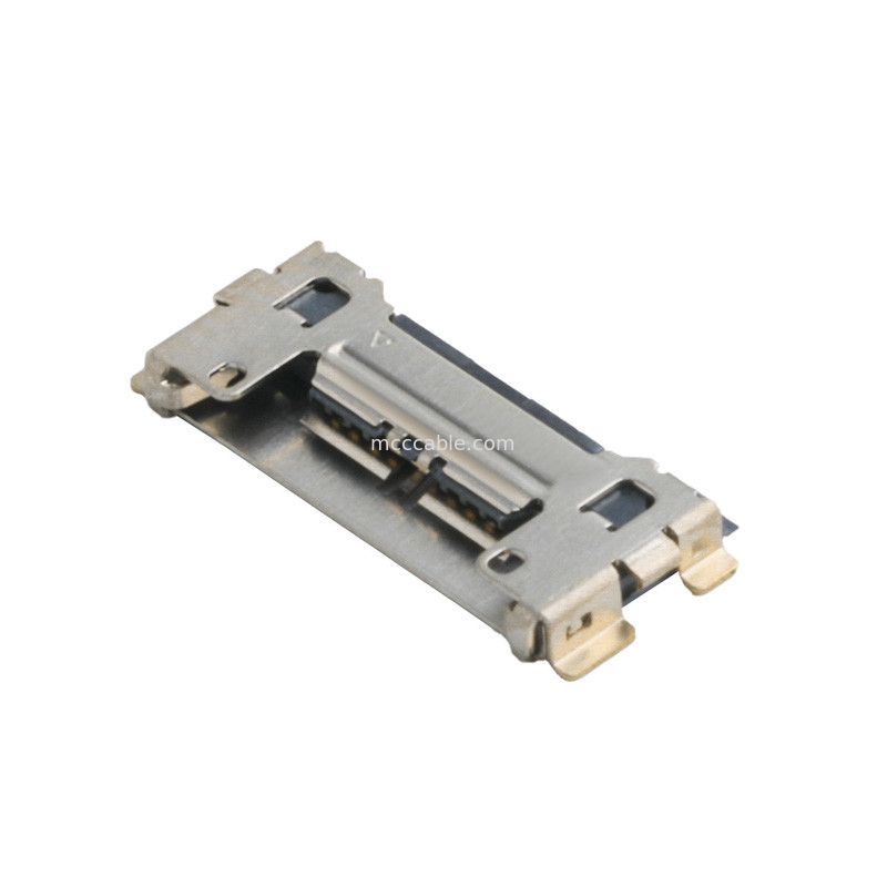 20633 Series 20Gbps/ Lane 20525-210E-02 Micro Coaxial Connector 0.4mm Pitch Plate cuối ghế