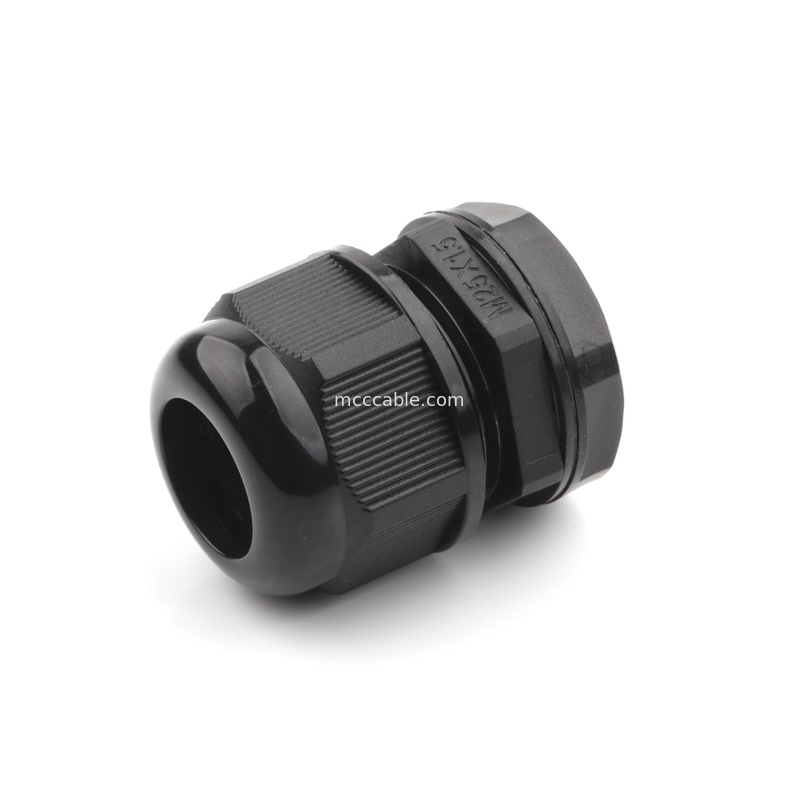 M25 Industrial Waterproof Connector Shell với 3Pin / 4Pin / 6Pin / 7Pin / 8Pin hỗ trợ xử lý dây tùy chỉnh OEM / ODM
