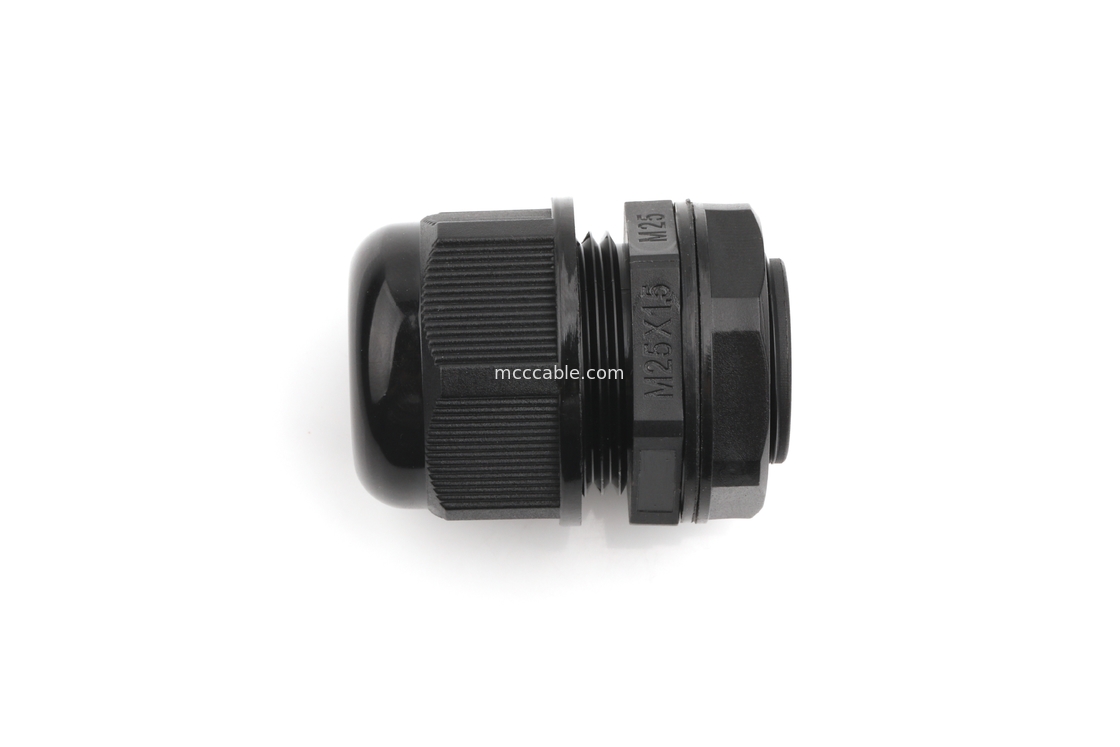 M25 Industrial Waterproof Connector Shell với 3Pin / 4Pin / 6Pin / 7Pin / 8Pin hỗ trợ xử lý dây tùy chỉnh OEM / ODM