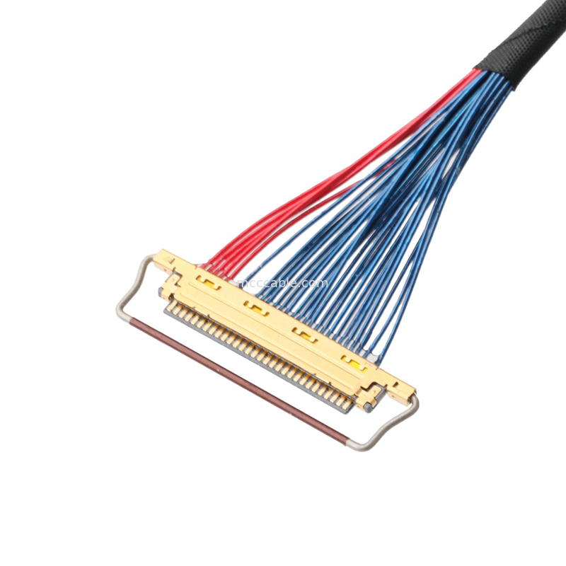 LVDS CABLE kết nối đồng trục vi mô 20453-230T-03 đến FI-RE51CL 51Pin pitch 0,5mm
