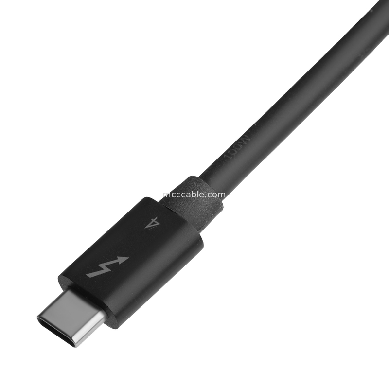 Thunderbolt 4 Cáp tùy chỉnh Sạc cực nhanh Chuyển dữ liệu tốc độ chớp mềm và bền cho trải nghiệm liền mạch