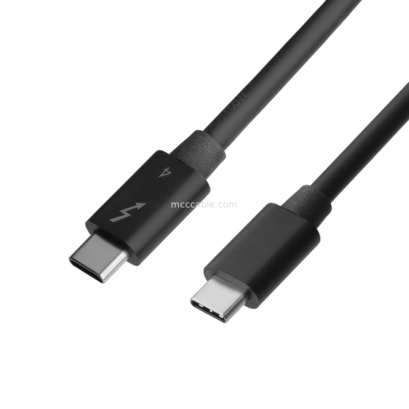 Thunderbolt 4 Cáp tùy chỉnh Sạc cực nhanh Chuyển dữ liệu tốc độ chớp mềm và bền cho trải nghiệm liền mạch