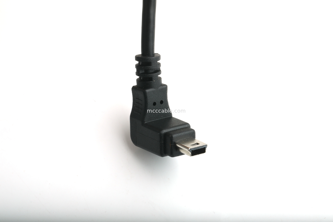 Cổng USB có thể lắp đặt loại B Đơn vị phụ nữ để lắp đặt bộ điều hợp USB MINI-B Đàn ông góc trên cùng với khuôn