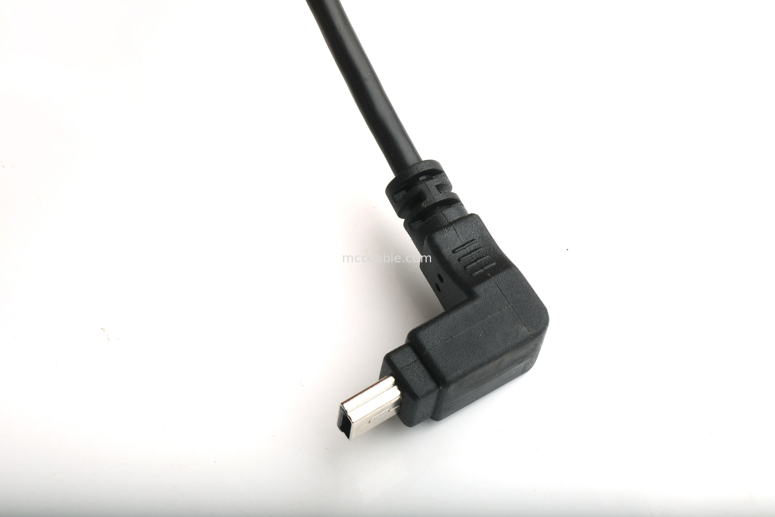 Cổng USB có thể lắp đặt loại B Đơn vị phụ nữ để lắp đặt bộ điều hợp USB MINI-B Đàn ông góc trên cùng với khuôn