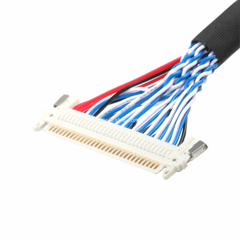 LVDS Cable DF13-4008-1.250 10 đến FI-X30HL và KW30-8P-10 800 Cable Coaxial Connector