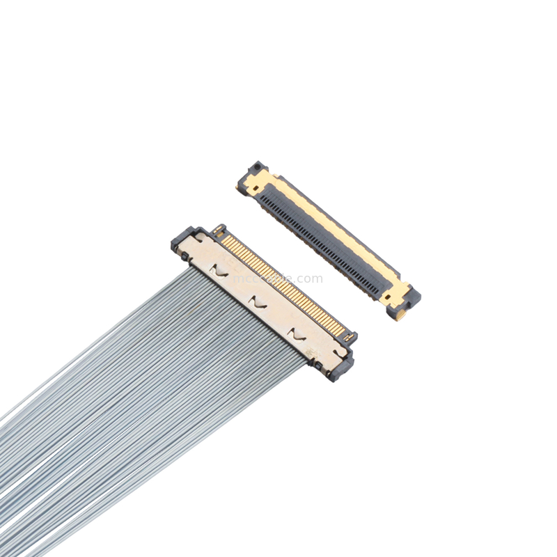 KEL XSL20-48S 0.25mm Pitch Micro-Coax Cable, 44AWG PFA được bảo vệ, hai đầu