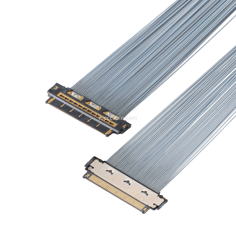 KEL XSL20-48S 0.25mm Pitch Micro-Coax Cable, 44AWG PFA được bảo vệ, hai đầu