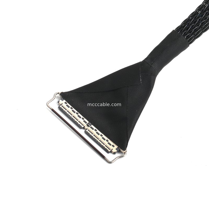 Cáp vi đồng trục 40 chân, bước 0.4mm, hai lớp che chắn cho EDP/LVDS