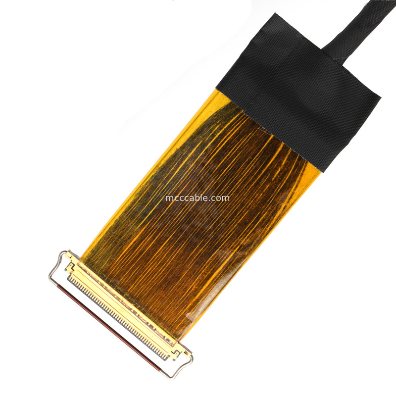 Cụm cáp đồng trục siêu nhỏ 50 chân với dây bọc AWG38 cho dữ liệu tốc độ cao