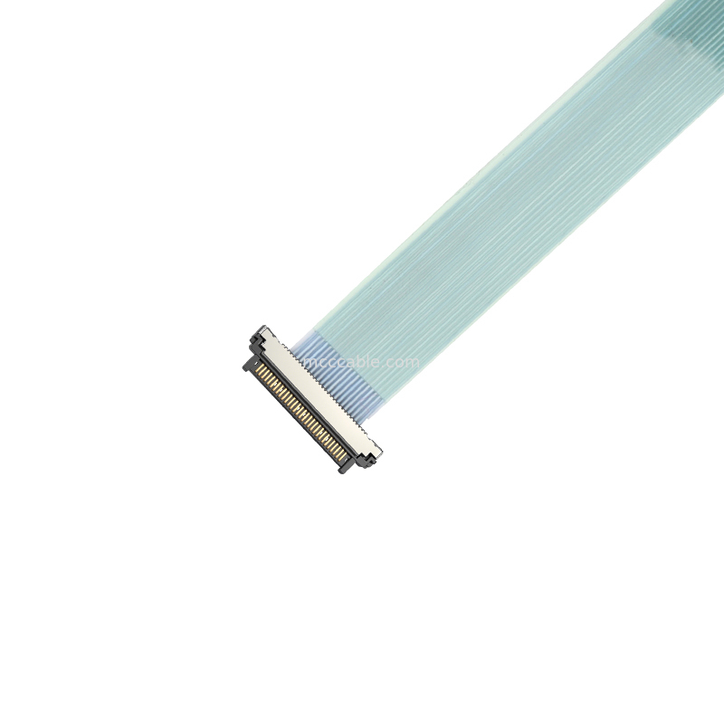 0.4mm USL20-30SS-040CH Micro Coaxial Cable Medical-Grade Mini FPC Connector for Robotic Surgery Tools