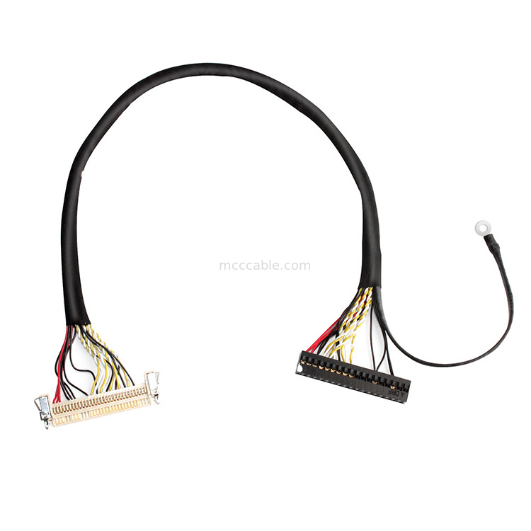 Lắp ráp cáp LVDS 30 chân, Cáp Lvds 51 chân FI X30HL-B cho bảng điều khiển màn hình LCD