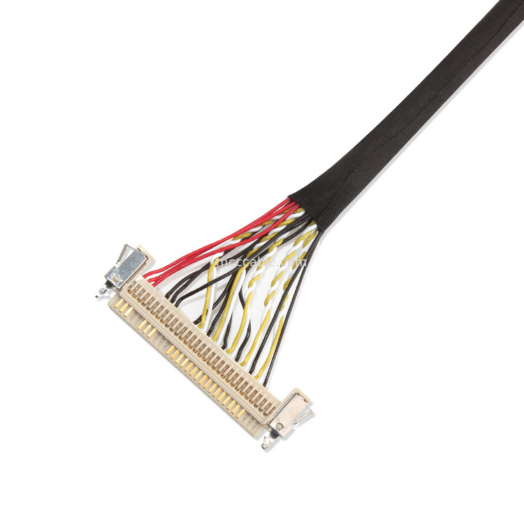 Lắp ráp cáp LVDS 30 chân, Cáp Lvds 51 chân FI X30HL-B cho bảng điều khiển màn hình LCD