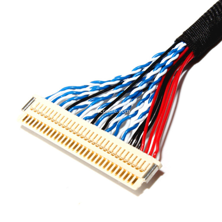 FI X30H Lvds 30 Pin 30 32 36 Đầu nối AWG JAE cho đầu nối màn hình lvds của bảng điều khiển màn hình LCD