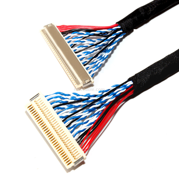 FI X30H Lvds 30 Pin 30 32 36 Đầu nối AWG JAE cho đầu nối màn hình lvds của bảng điều khiển màn hình LCD