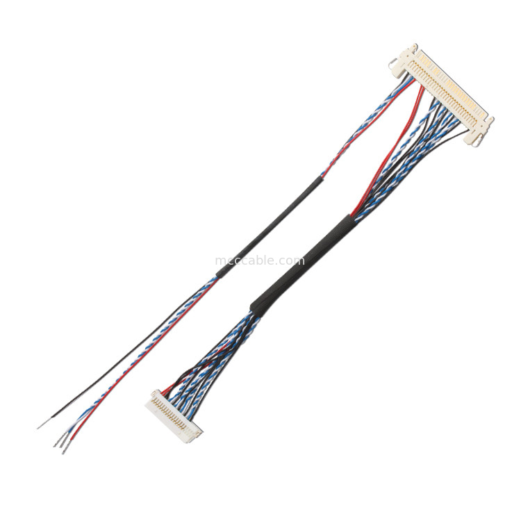 Cáp Lvds 30 chân, Bảng điều khiển LCD 30 chân Fi X30HL B TO DF19 20S Cáp Lvds