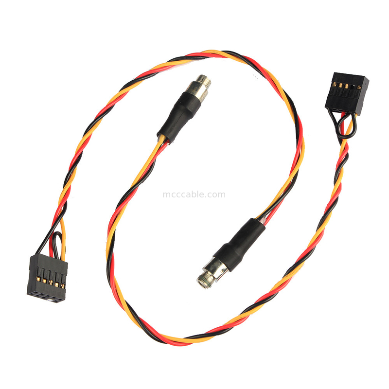 Molex 22 55 2101 Cáp tùy chỉnh Khai thác 2,54mm Pitch 3,5mm Giá treo bảng điều khiển Giắc cắm âm thanh