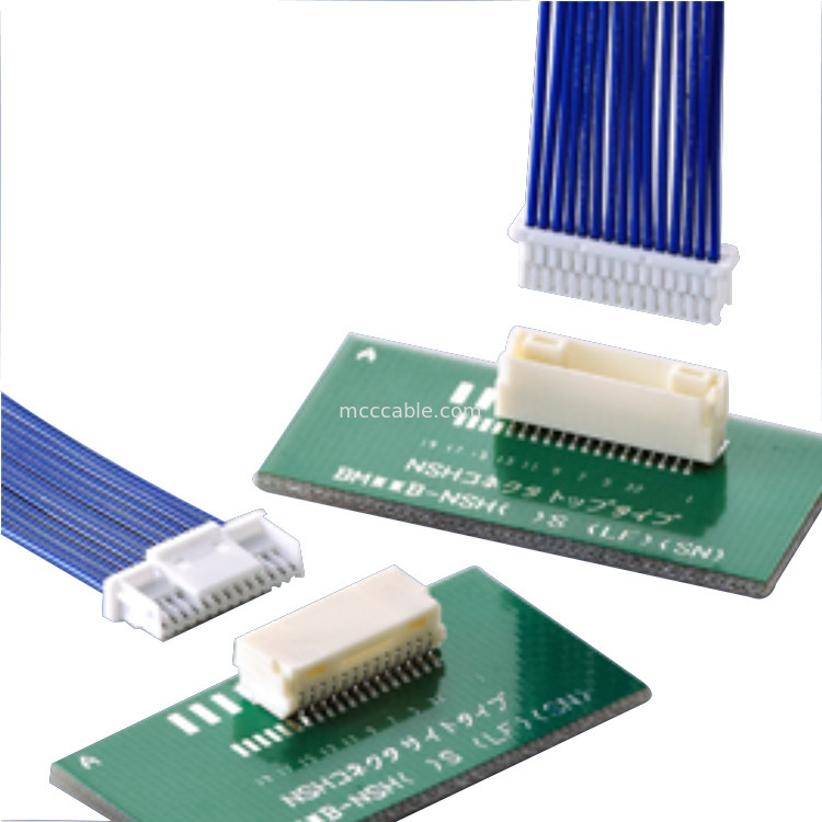 Cáp kết nối 1.0mm Pitch NSH Thành phần khai thác dây Jst NSHR-15V-S