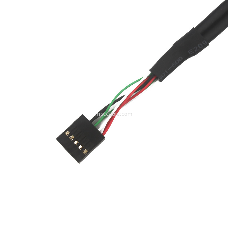 Dây Usb kép 2,54mm Khai thác dây cáp Bb đến Sbc 10 POS MOLEX 22552101