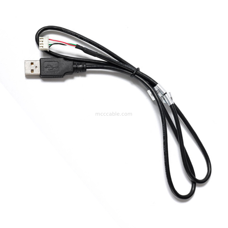 Cáp mở rộng USB tốc độ cao phích cắm A M, Dây mở rộng USB 2.0 JST XHP 4