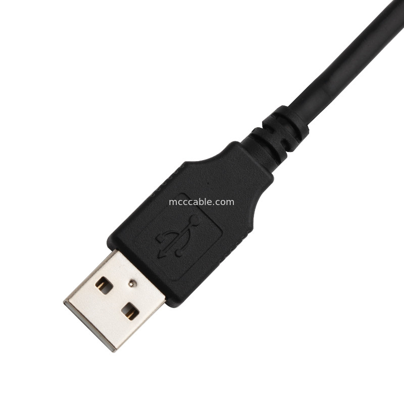 28AWG USB 2.0 ĐẾN JST SPH-4 Bộ khai thác dây tùy chỉnh 9 đầu nối màn hình lvds