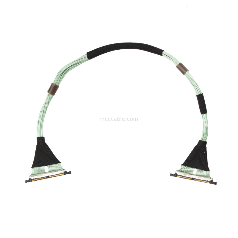 30 Pin Micro Đồng Trục Lvds EDP Cáp  0.3mm Pitch DF56-30P-0.3SD