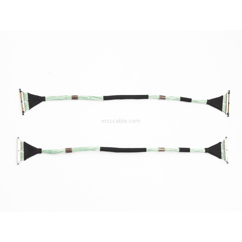 30 Pin Micro Đồng Trục Lvds EDP Cáp  0.3mm Pitch DF56-30P-0.3SD