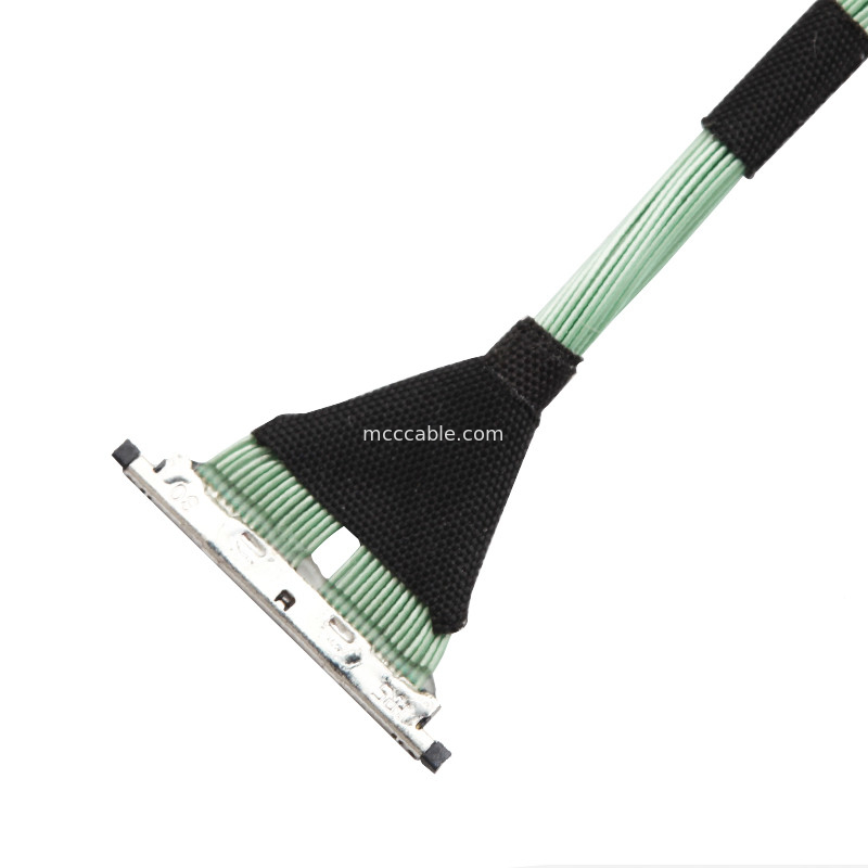 30 Pin Micro Đồng Trục Lvds EDP Cáp  0.3mm Pitch DF56-30P-0.3SD