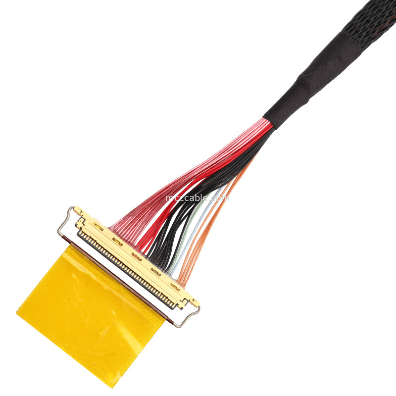36AWG Lvds Cable Assembly I  20453-240t-01 đến 20453-240t-01 40P 0.4mm Pitch