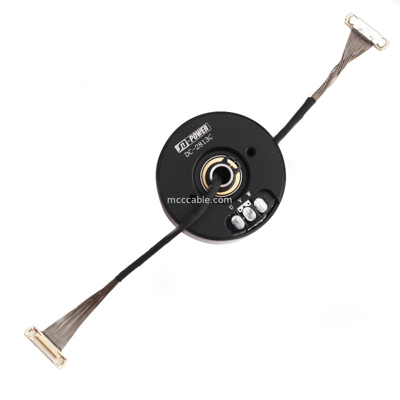 Cáp LVDS EDP tùy chỉnh DF36C-15P-0.4SD đến DC-2813C Cáp LVDS EDP cho máy ảnh Gimbal