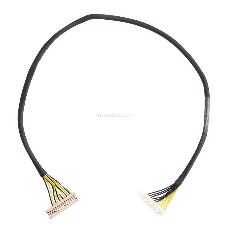 Chiều dài 100mm Cáp khai thác dây Wl 1025h-15p đến Wl 1253h-15p Lắp ráp cáp Lvds