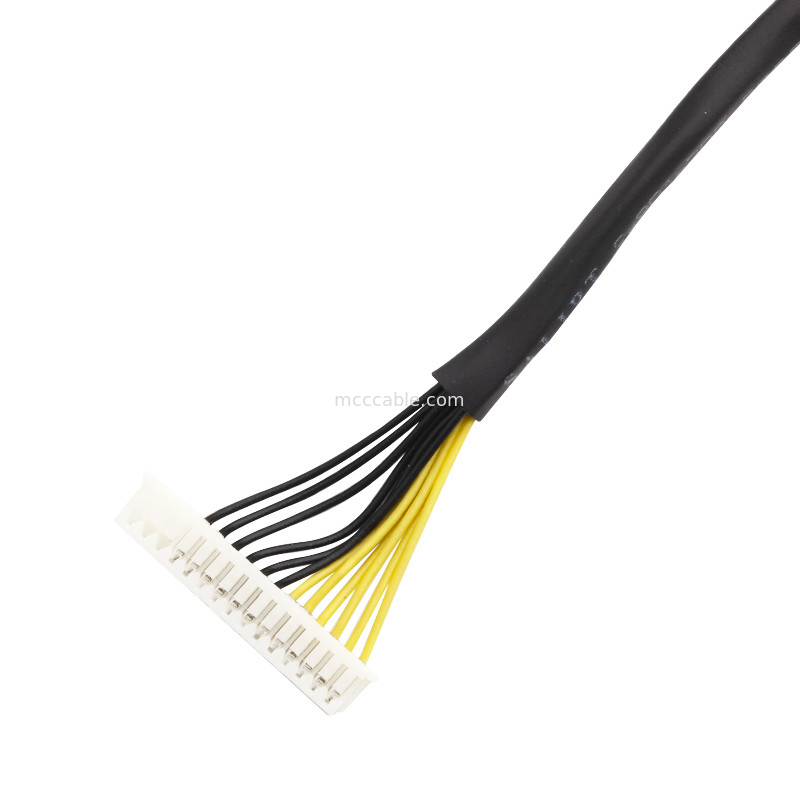 Chiều dài 100mm Cáp khai thác dây Wl 1025h-15p đến Wl 1253h-15p Lắp ráp cáp Lvds