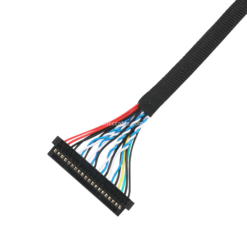 Cụm cáp LVDS EDP Cáp kết nối lvds JST PHDR-20V đến JAE FI-S20S