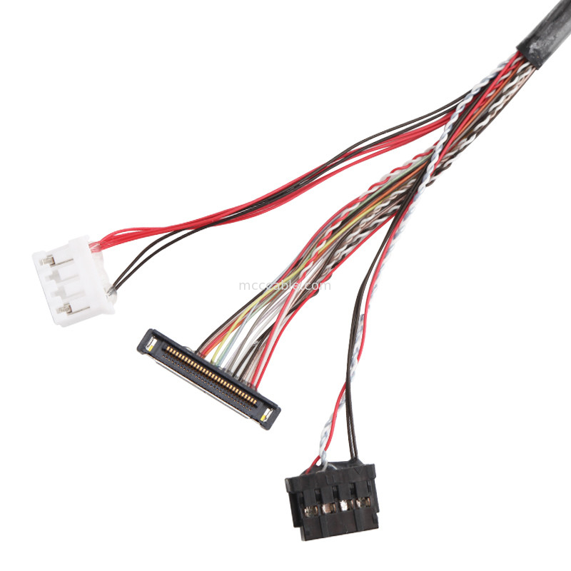 Jst Phr-4  20453-240t-03 To 20380-R30t-06 lvds Lắp ráp cáp khai thác